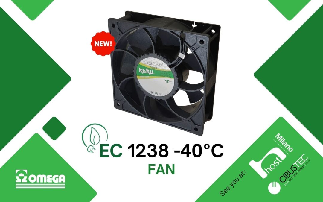 Ventola EC 1238 LT per refrigerazione commerciale