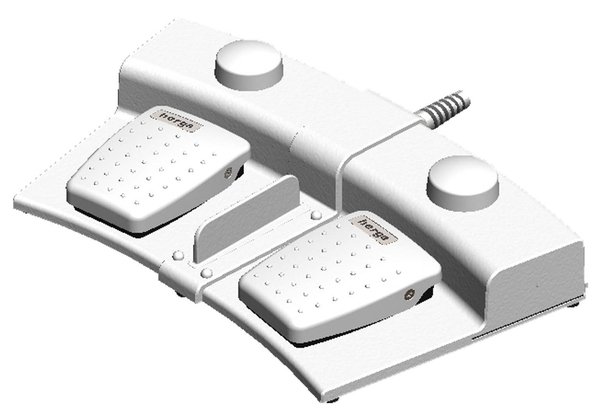 Pedali modulari Herga per applicazioni medicali