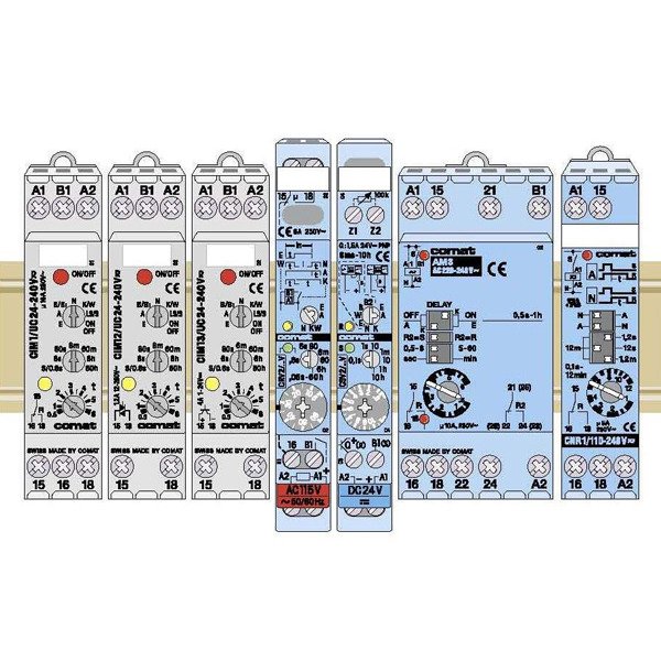 Relè temporizzato per uso ferroviario serie CIM